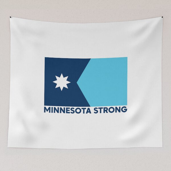 Item preview, Minnesota Strong - State Flag | Abolish ICE designed and sold by PixVib.