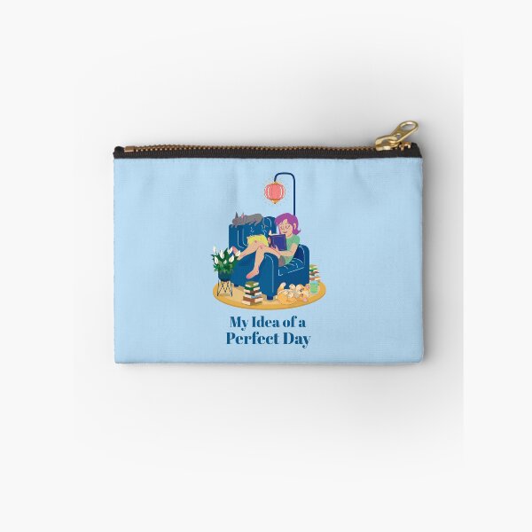 Item preview, My Idea of a Perfect Day Funny Bookworm designed and sold by Sachie's Studio.