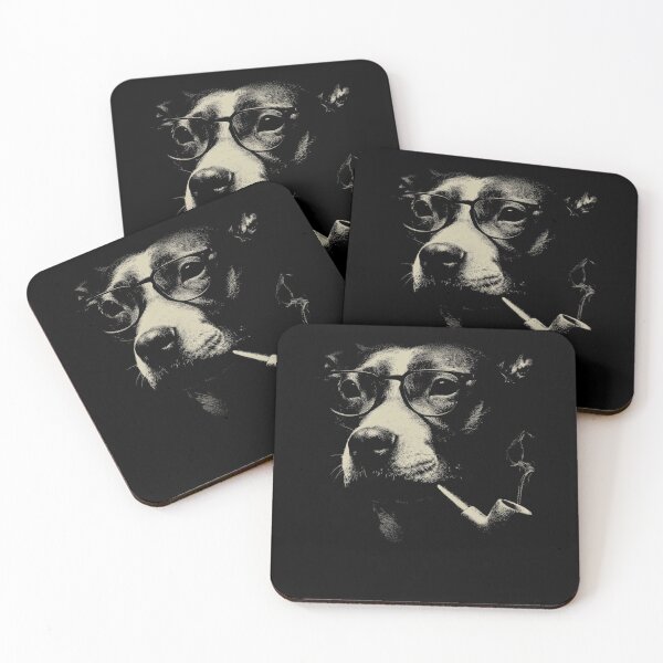 Item preview, Sophisticated American Pit Bull Terrier Pipe Glasses designed and sold by k3rstman1.