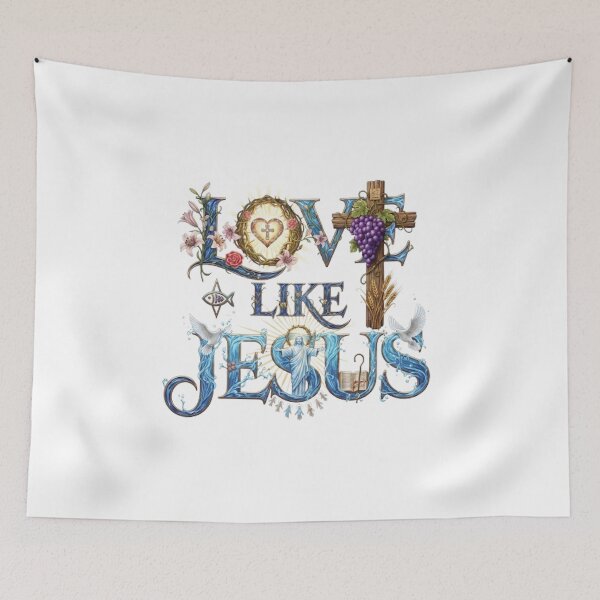 Item preview, LOVE LIKE JESUS designed and sold by likbatonboot.