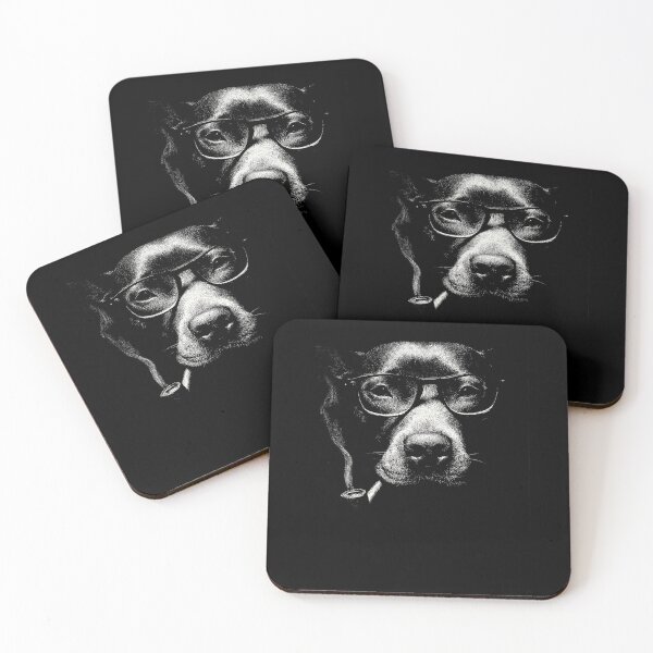 Item preview, Sophisticated American Pit Bull Terrier Pipe Glasses designed and sold by k3rstman1.