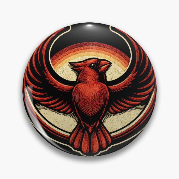 Item preview, Cardinal Resistance Symbolic Vigilance Emblem designed and sold by borenclolahroy.