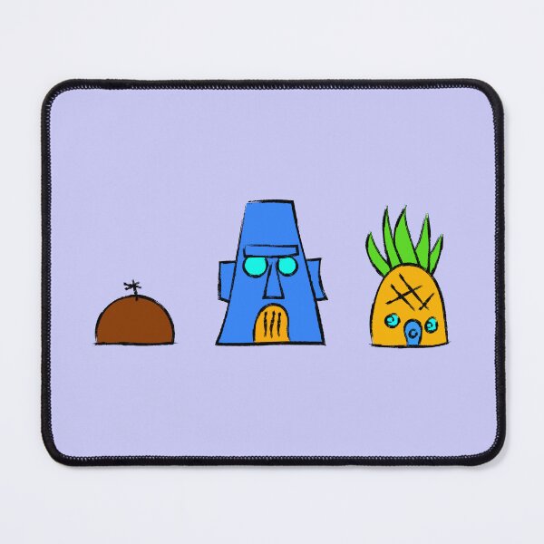 Item preview, Sponge Bob House, Squidward House, Patrick House, Doodle house designed and sold by DibujandoPorfa.