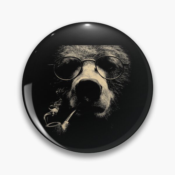 Item preview, Sophisticated Bear Face Eyeglasses Pipe designed and sold by k3rstman1.