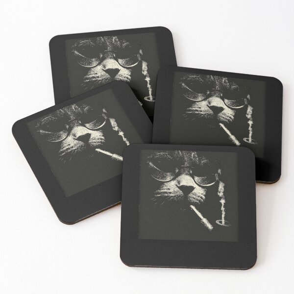 Item preview, Sophisticated Cat with Glasses and Pipe designed and sold by k3rstman1.