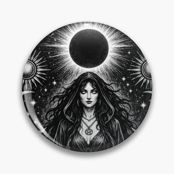 Item preview, Dark Eclipse Oracle – Gothic Occult Tarot Shirt designed and sold by wanado.