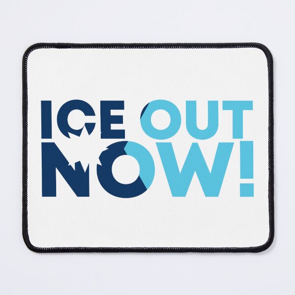 Item preview, ICE Out Now - Minnesota Flag | Anti ICE designed and sold by PixVib.
