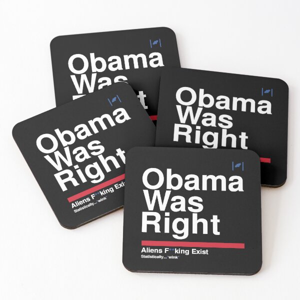 Item preview, Obama Was Right - White Text designed and sold by Dan Zetterström.