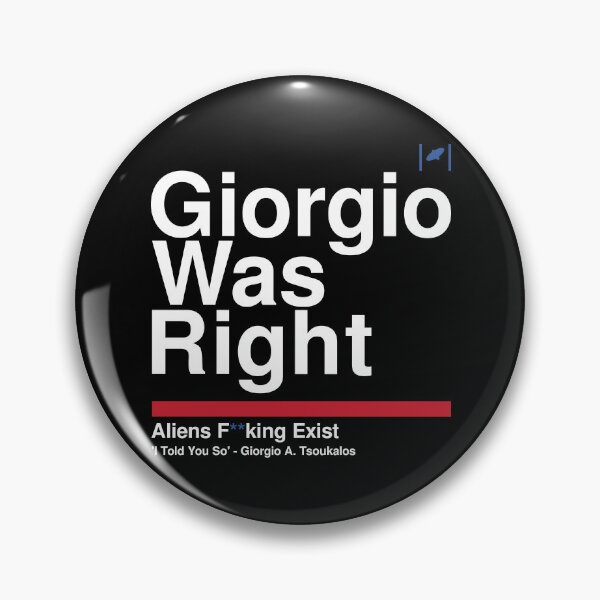 Item preview, Giorgio Was Right - White Text designed and sold by Dan Zetterström.