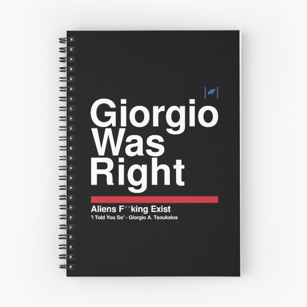 Item preview, Giorgio Was Right - White Text designed and sold by Dan Zetterström.