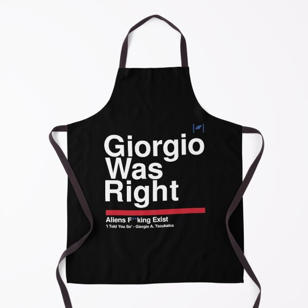Item preview, Giorgio Was Right - White Text designed and sold by Dan Zetterström.