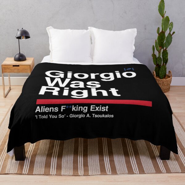 Item preview, Giorgio Was Right - White Text designed and sold by Dan Zetterström.
