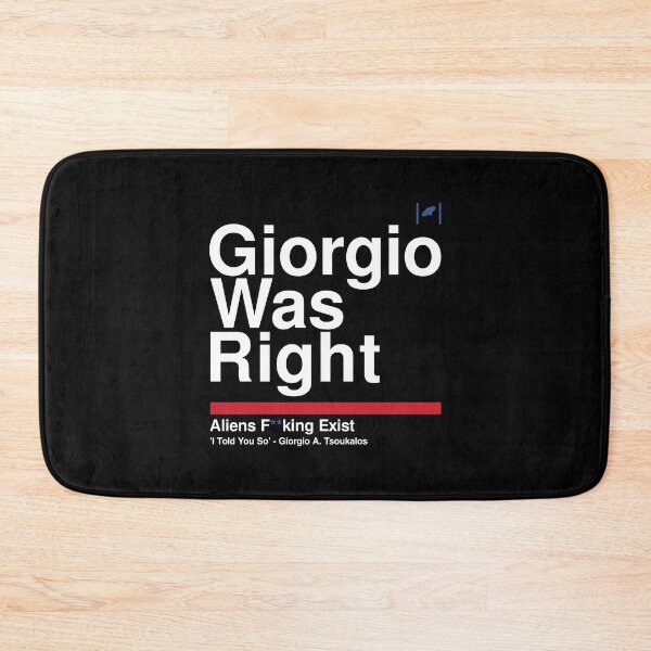 Item preview, Giorgio Was Right - White Text designed and sold by Dan Zetterström.