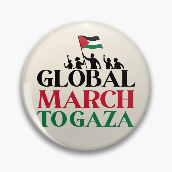 Item preview, global march to gaza designed and sold by Slice Of Seed.