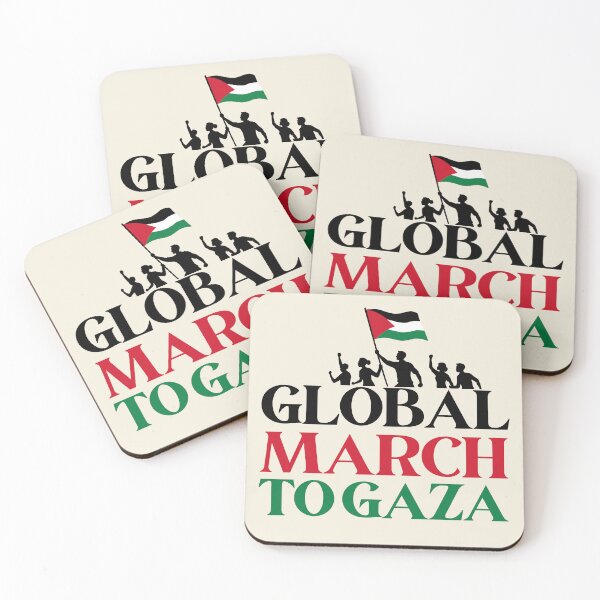 Item preview, global march to gaza designed and sold by Slice Of Seed.