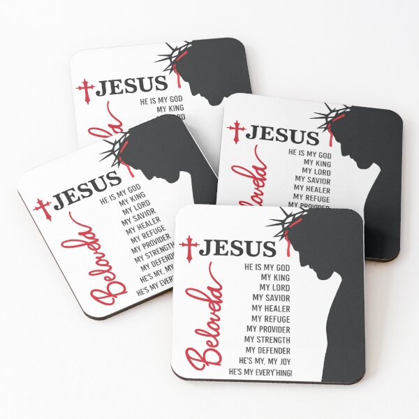 Item preview, Jesus is My God, King, Lord, Savior; Healer; Refuge, Provider, Defender, Joy designed and sold by ArtistsLabs.