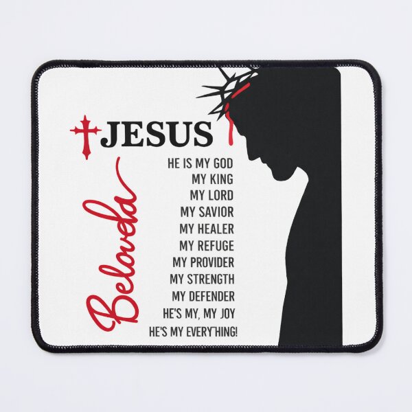 Item preview, Jesus is My God, King, Lord, Savior; Healer; Refuge, Provider, Defender, Joy designed and sold by ArtistsLabs.