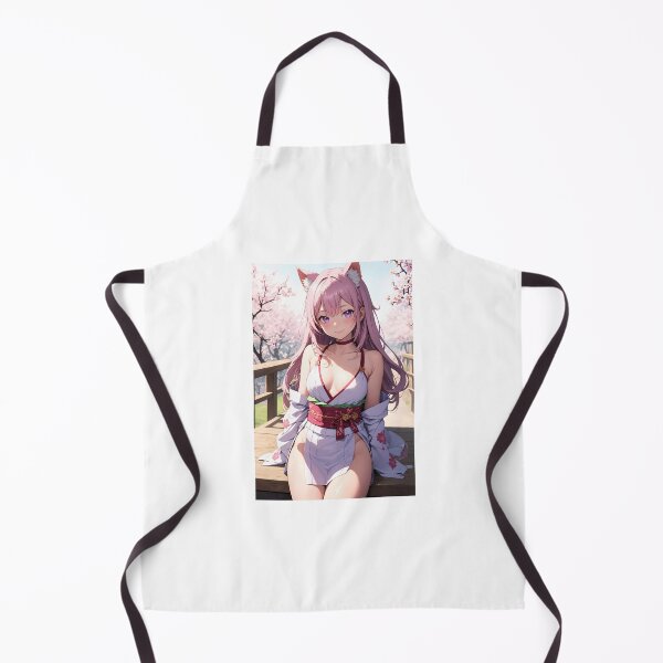 Item preview, Tomifumi Fusago - Pink Hair Kitsune Anime Girl Cherry Blossom Aesthetic designed and sold by iloveanimechibi.