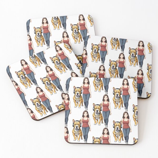 Item preview, Pitbull Love - walking my human II designed and sold by MoonLab Design.