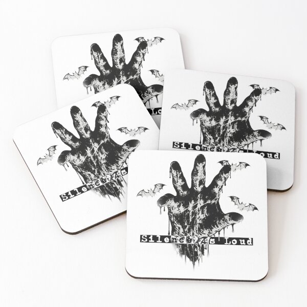 Item preview, silence is loud (inverted) designed and sold by zaratte.