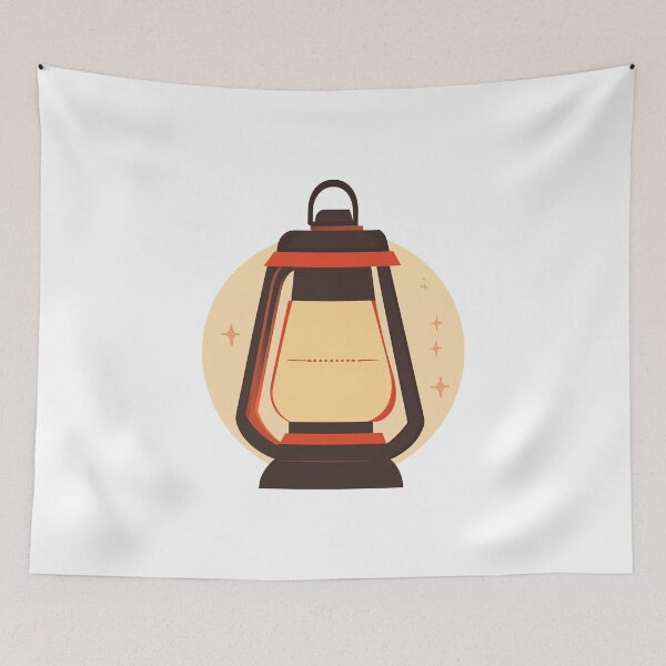 Item preview, Minimal Evening Lantern Art For Night Focus Work designed and sold by FWLKIT.