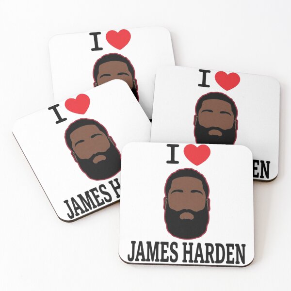Item preview, I Love James Harden designed and sold by Hoops and Movie Sticks.