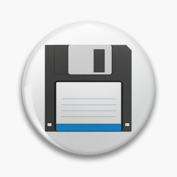 Item preview, Floppy Disk Black/Blue designed and sold by WearWolfStudios.