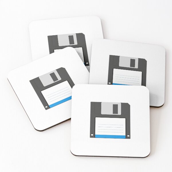 Item preview, Floppy Disk Black/Blue designed and sold by WearWolfStudios.
