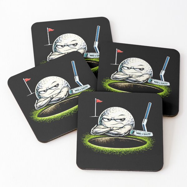 Item preview, Mid & Salty Golf T-Shirt | Doc Gift | Funny Golfer Apparel  designed and sold by EquanimiTee.