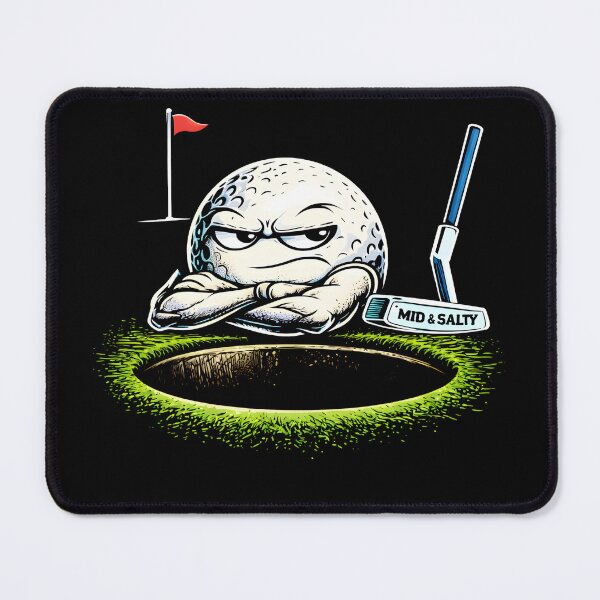 Item preview, Mid & Salty Golf T-Shirt | Doc Gift | Funny Golfer Apparel designed and sold by EquanimiTee.