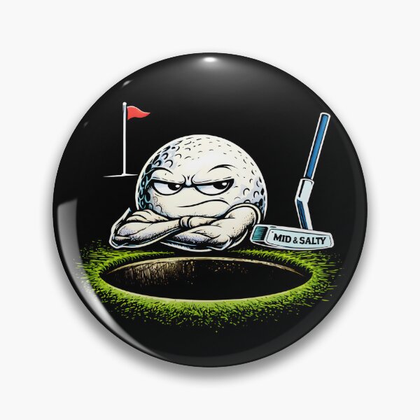Item preview, Mid & Salty Golf T-Shirt | Doc Gift | Funny Golfer Apparel  designed and sold by EquanimiTee.