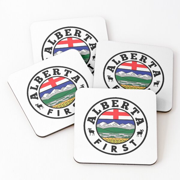 Item preview, ALBERTA FIRST (round) designed and sold by fetch-it-studio.