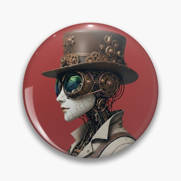 Item preview, Victorian Gothic Clockwork Character Portrait designed and sold by The Visual Syllabus.