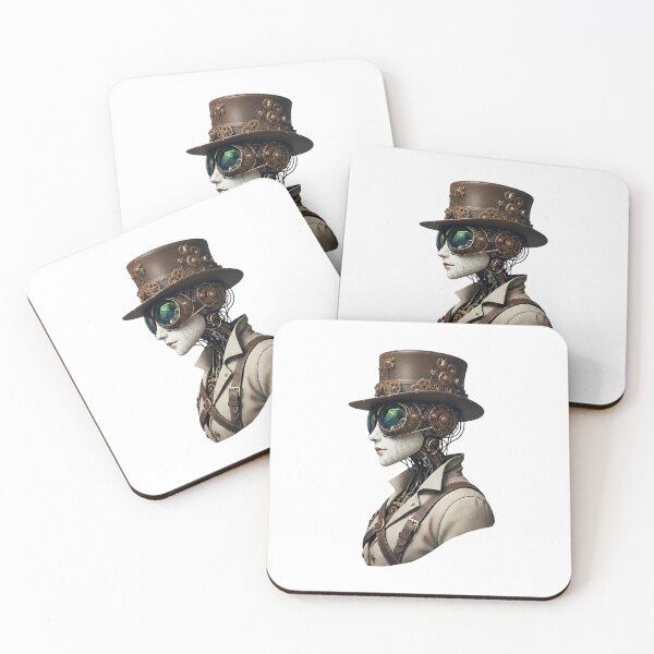 Item preview, Victorian Gothic Clockwork Character Portrait designed and sold by The Visual Syllabus.