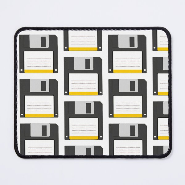 Item preview, Floppy Disk Black/Yellow designed and sold by WearWolfStudios.