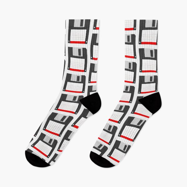 Item preview, Floppy Disk Black/Red designed and sold by WearWolfStudios.