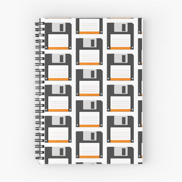Item preview, Floppy Disk Black/Orange designed and sold by WearWolfStudios.