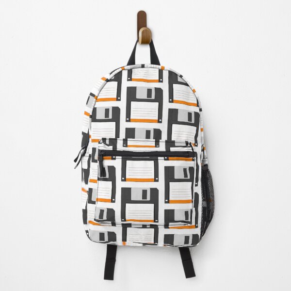 Item preview, Floppy Disk Black/Orange designed and sold by WearWolfStudios.