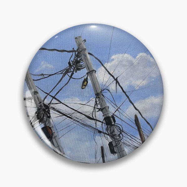 Item preview, Entre fios - urban power lines art designed and sold by Art Ptcho.