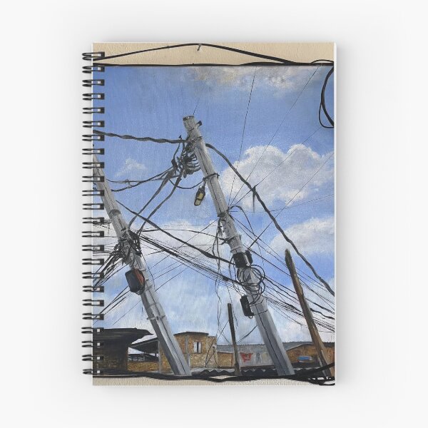 Item preview, Entre fios - urban power lines art designed and sold by Art Ptcho.
