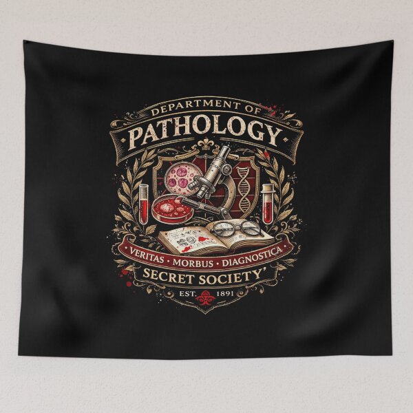 Item preview, Department of Pathology Secret Society Crest designed and sold by 97Ts.