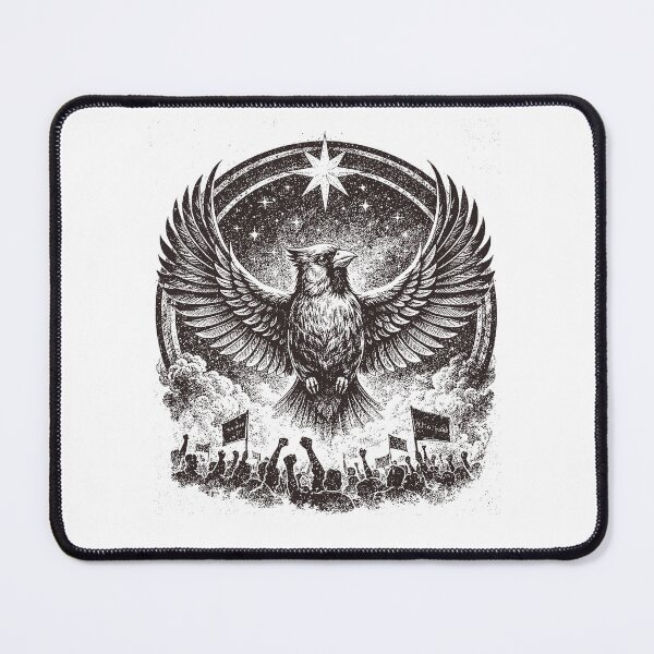 Item preview, Illinois Northern Retro Cardinal Bird, Illinois Rebel Alliance, Political Protest Activism designed and sold by borenclolahroy.