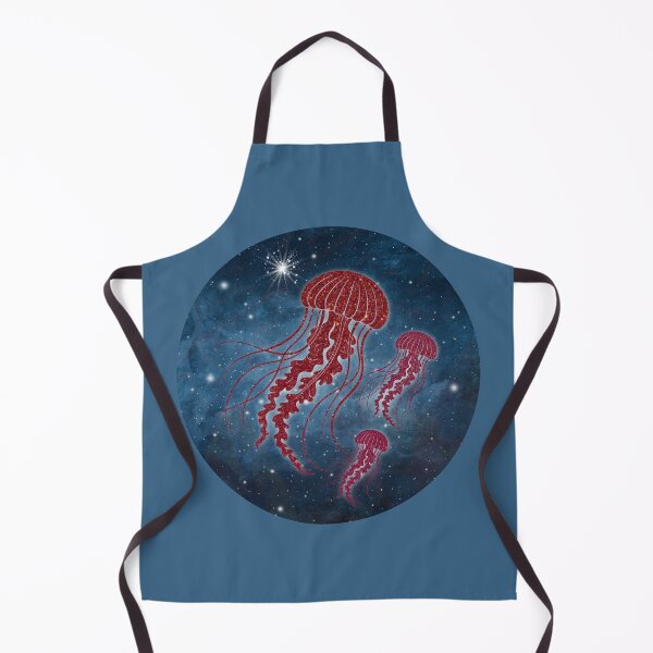 Item preview, Jellyfish Family Cosmic Sea illustration design  designed and sold by 3DDesignSpot.