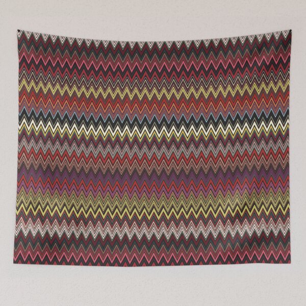 Item preview, Missoni textile vector seamless repeat pattern designed and sold by Retro Street Studios.