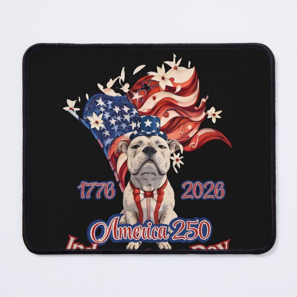 Item preview, America 250 (Dog Day) designed and sold by Tripp Art Studio.