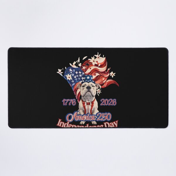 Item preview, America 250 (Dog Day) designed and sold by Tripp Art Studio.