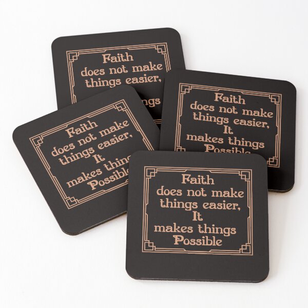 Item preview, Faith makes things Possible -Deco designed and sold by joztees.