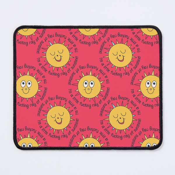 Item preview, Fucking little ray of sunshine - coral pink gelato tone designed and sold by FrancesPoff.