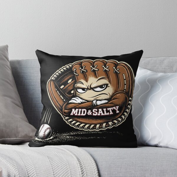 Item preview, Mid & Salty Funny Baseball-Softball Glove Mascot designed and sold by EquanimiTee.