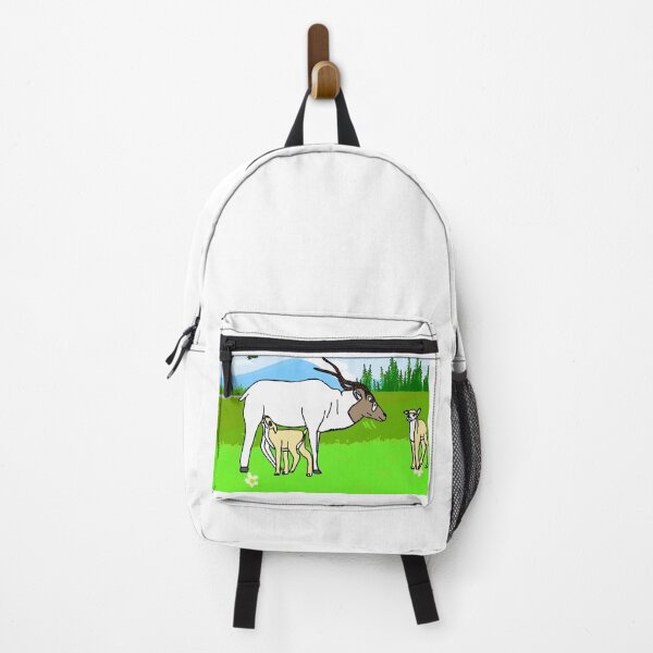 Item preview, The Wise Addax and Her Calves designed and sold by icedragonart77.
